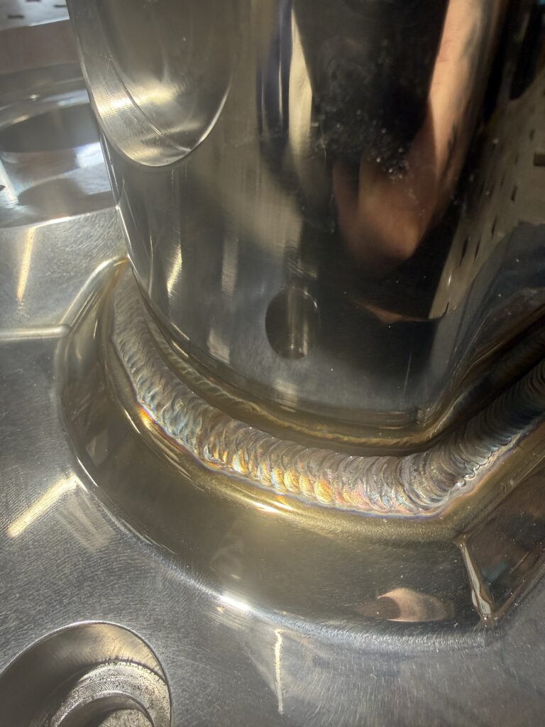 soudure TIG inox 316L